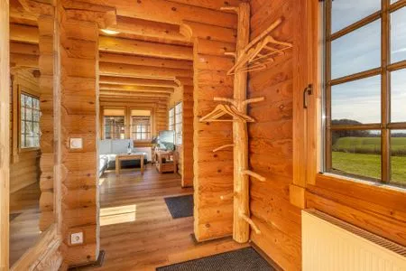 Wohnzimmer Blockhaus Christoph Columbus - Meerblick