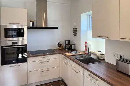 Küche / Küchenzeile Haus Dünenperle Ferienwohnung "Dünengras"
