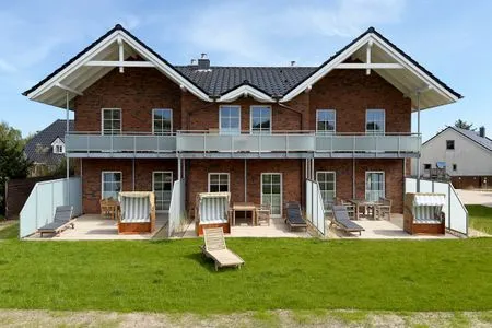 Hauptansicht Haus Dünenperle Ferienwohnung "Wanderdüne"