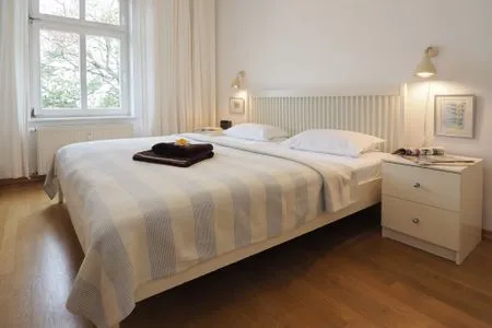 Schlafzimmer Villa Bismarckshöhe, Whg. Alma