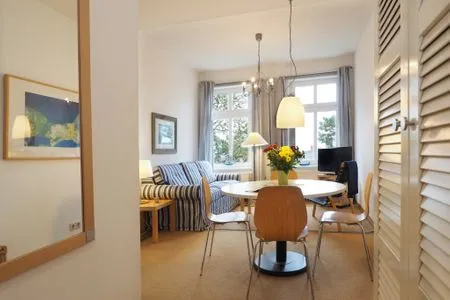 Wohnzimmer Villa Bismarckshöhe, Whg. Alma