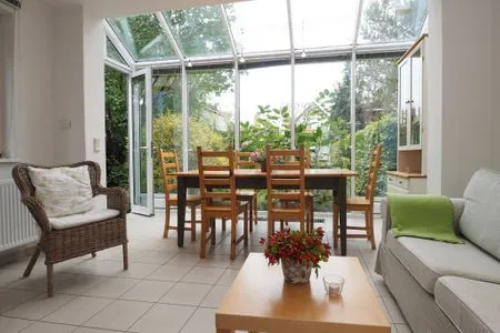 Wohnzimmer Villa Bismarckshöhe, Whg. Clara