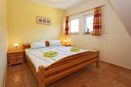 Schlafzimmer Ferienhaus Am Eikboom 2