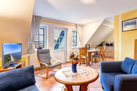 Wohnzimmer Haus Sonnenschein, Whg. Seekiste