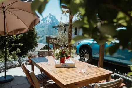 Terrace Apartment im Chalet zum Rad