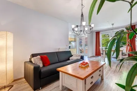 Wohnzimmer Ostseepark Waterfront Karavelle 3.5