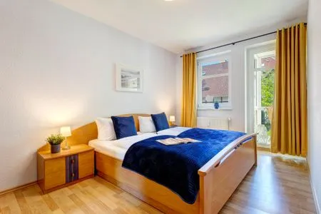 Schlafzimmer Ostseepark Waterfront Karavelle 3.5