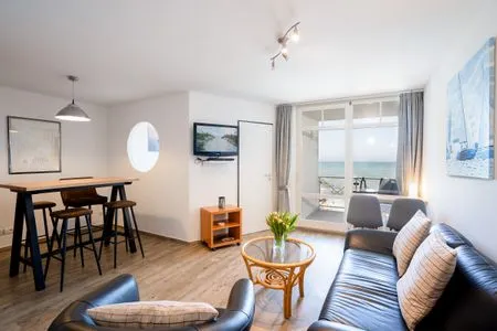 Wohnzimmer (STR123d) Ferienwohnung "meerLust29"