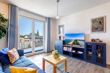 Wohnzimmer Bernsteinquartier, Whg. 04.46 "Mövennest"