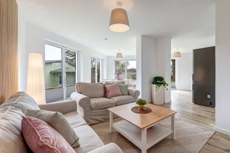 Wohnzimmer Ferienwohnung Sonnenkinder