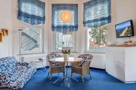 Wohnzimmer Villa Germania, Whg. 05