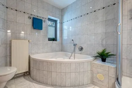 Badezimmer Haus Seeadler, Whg. Seeschwalbe