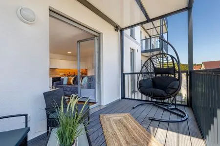 Balkon Bernsteinquartier, Mister Bernstein, Whg. 01.08