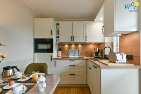 Küche / Küchenzeile Speicherhaus Ferienwohnung ,,Deichnest''