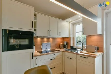Küche / Küchenzeile Speicherhaus Ferienwohnung ,,Deichnest''