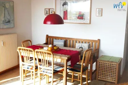 Wohnzimmer Haus Lagune am Wattenmeer Ferienwohnung 3