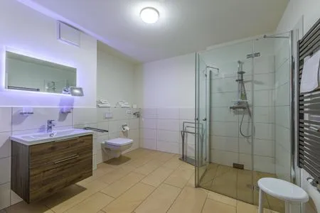 Badezimmer  Hafenblick
