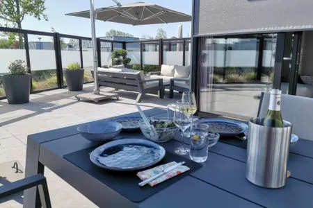 Breskens Chalet Timeout mit Zaun Hausnr. A026 Breskens / Zeeland - 