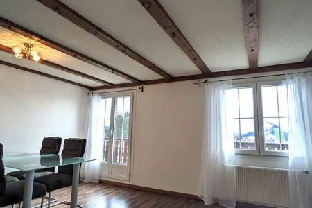 Living room Ferienwohnung im Hotel Arvenbüel