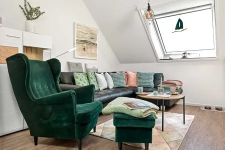 Wohnzimmer Gollwitzer Ferienidyll Küstenliebe