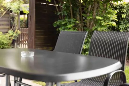 Terrasse (BIR45) Ferienhaus Dat Hes-Hus