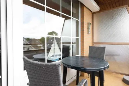 Balkon (DKK9b) Ferienwohnung Seestern