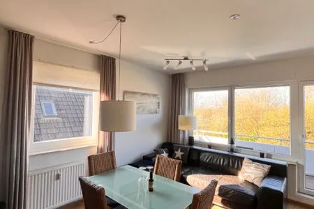 Wohnzimmer Ferienhaus Under de Diek Ferienwohnung 8