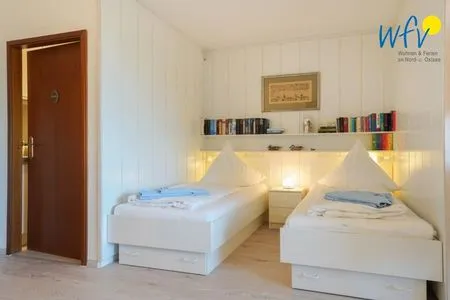 Schlafzimmer Ferienhaus Seeblick Ferienwohnung Catharina