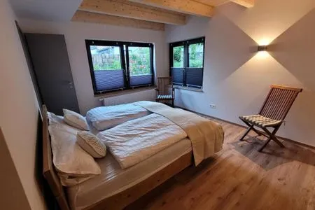 Schlafzimmer Ferienhaus Wåterleven