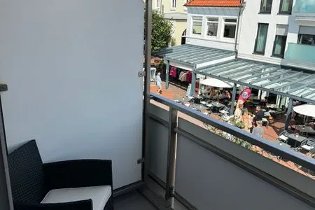 Balkon Haus Seeluft Ferienwohnung 23