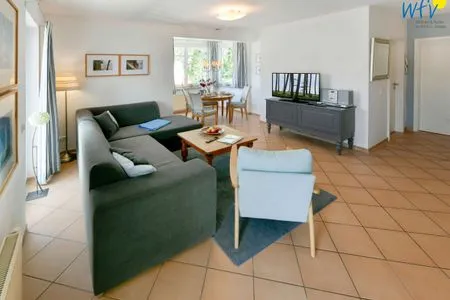 Wohnzimmer Deutsches Haus Ferienwohnung 2