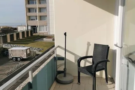 Balkon Ferienhaus Seeblick Ferienwohnung 5