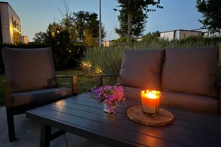 Breskens Chalet Strandleben mit Zaun Hausnr. B075 Breskens / Zeeland - 