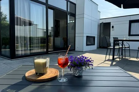 Breskens Chalet Strandleben mit Zaun Hausnr. B075 Breskens / Zeeland - 