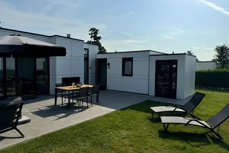Breskens Chalet Strandleben mit Zaun Hausnr. B075 Breskens / Zeeland - 