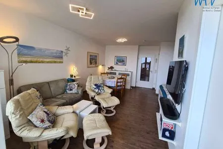 Wohnzimmer Ferienhaus Seeblick Ferienwohnung 51