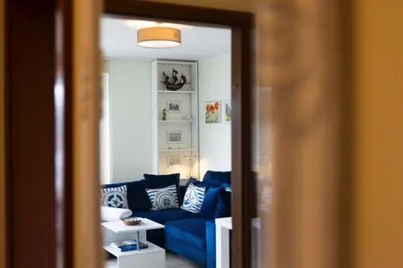Wohnzimmer (ROD32e) Ferienwohnung "Schönberg"