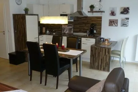 Küche / Küchenzeile Kurpark Carré 25 Meeresglück