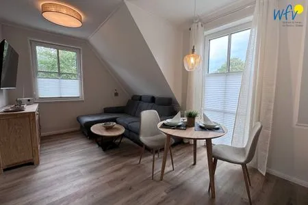 Wohnzimmer Haus Likedeeler Ferienwohnung 2