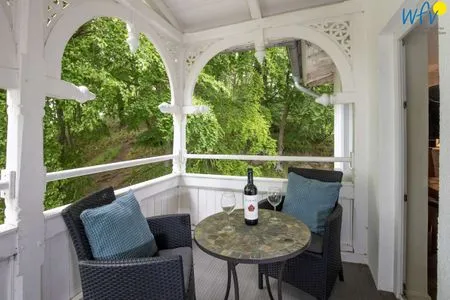 Balkon Villa Sanssouci Ferienwohnung Schwalbennest