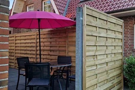 Terrasse Huus 24 Doppelhaushälfte
