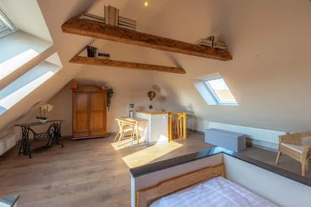 Ferienhaus InselGlück in Malchow Blick in eines der Schlafzimmer  InselGlück