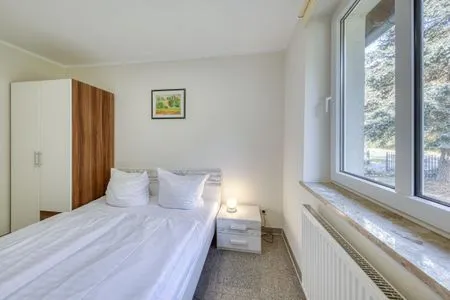 Ferienhaus Sunshine Schlafzimmer mit Erdgeschoss mit Doppelbett  Sunshine
