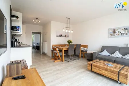 Wohnzimmer Residenz Helena Ferienwohnung Boje 8