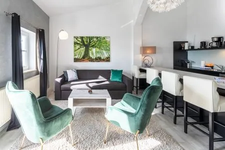 Ferienwohnung Kietz-Domizil Waren (Müritz) - Wohnzimmer mit Stil  Kietz-Domizil