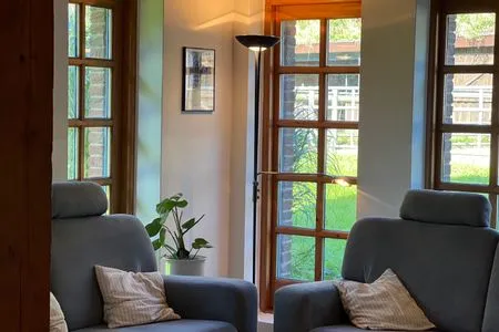 Gartenblick Ferien auf dem Islandpferdehof - Ferienhaus Gandur für bis zu 7 Personen