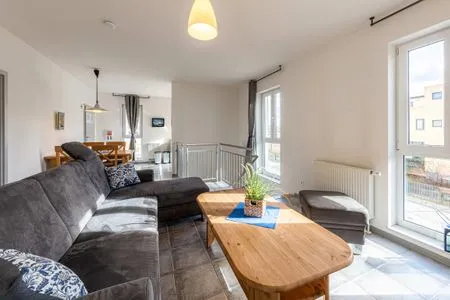 Ferienwohnung Siegel Waren (Müritz) - Wohnraum mit viel Licht  Siegel