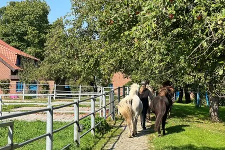 Landschaft Ferienwohnung Isi-Blick für 4 bis zu Personen - Reiterferien