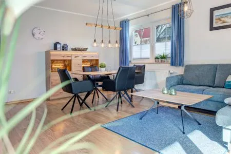 Wohnzimmer Ferienwohnung Maus