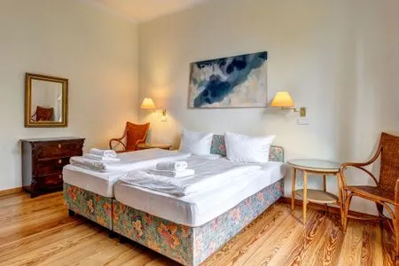 Schlafzimmer Villa Daheim, Whg. 02